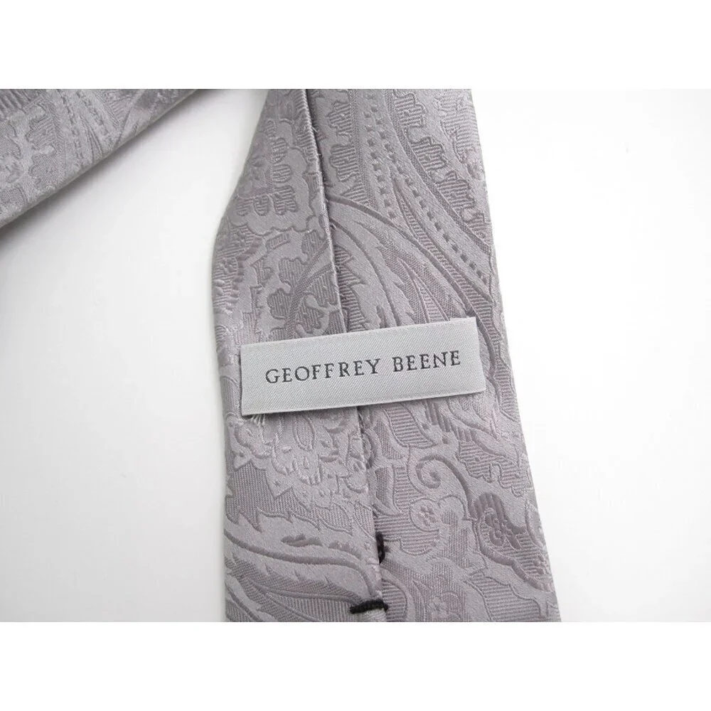Men Geoffrey Beane 100%‎ Silk Paisley Pattern Neck Tie (NT14)